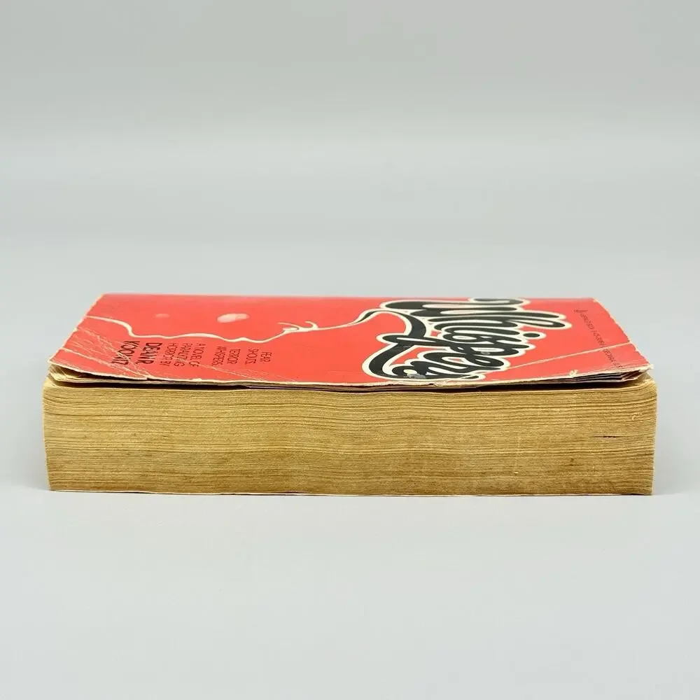 Whispers by Dean R Koontz Vintage Paperback Book Berkley Edition 1981 Red Cover